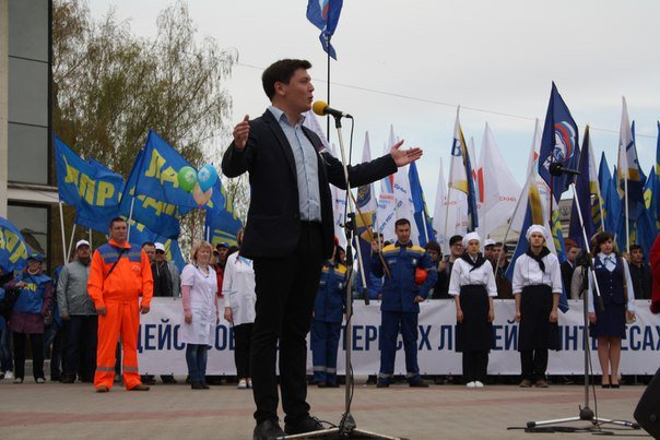 ВО ВЛАДИМИРЕ ОТМЕТИЛИ ПЕРВОМАЙ