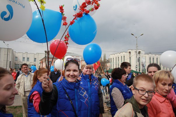 ВО ВЛАДИМИРЕ ОТМЕТИЛИ ПЕРВОМАЙ