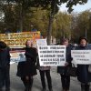 Пикет "живая цепочка" в рамках Всероссийской акции "За достойный труд!", 04.10.2017